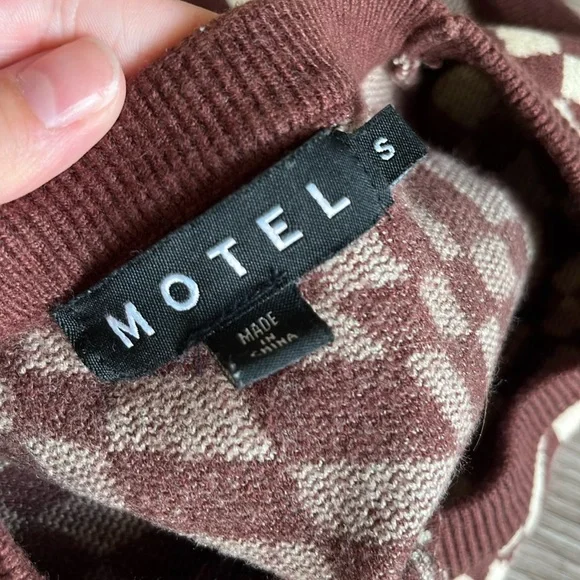 Urban outfitters open back checkered dress - Picture 3 of 5